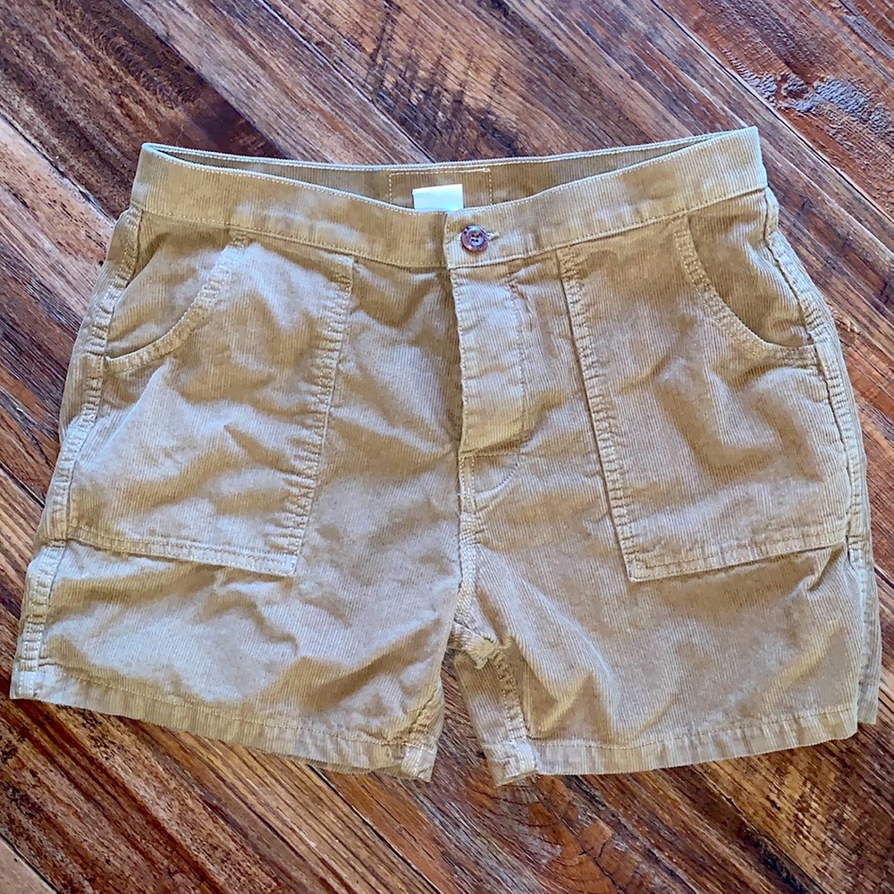 Corduroy Birdwell beach shorts. Mens. Size:33. Color: Sand